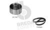 BREDA  LORETT KCD0266 Timing Belt Kit